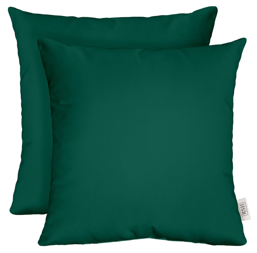 Set of 2 Throw Pillows | Square | Sunbrella Solids - RSH Decor