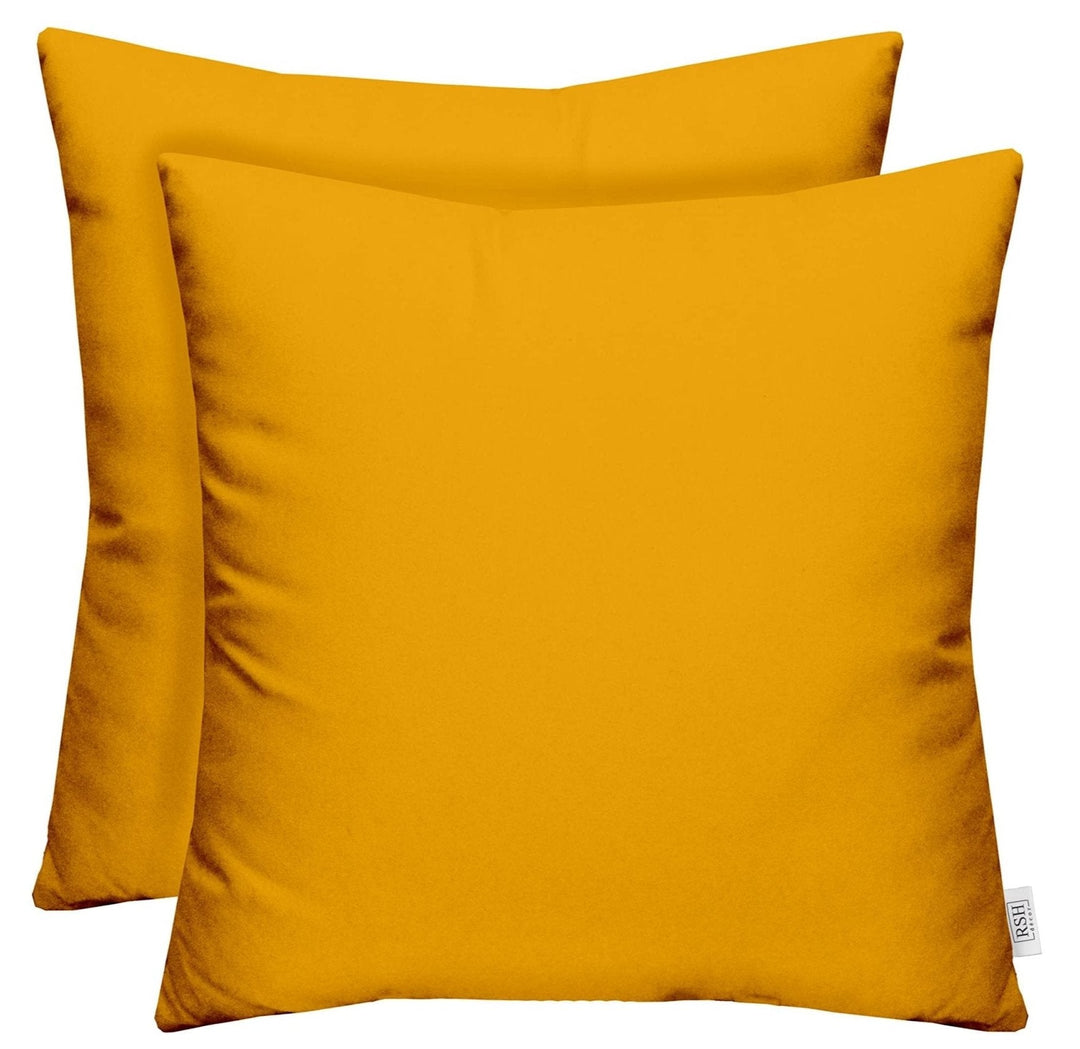 Set of 2 Throw Pillows | Square | Sunbrella Solids - RSH Decor