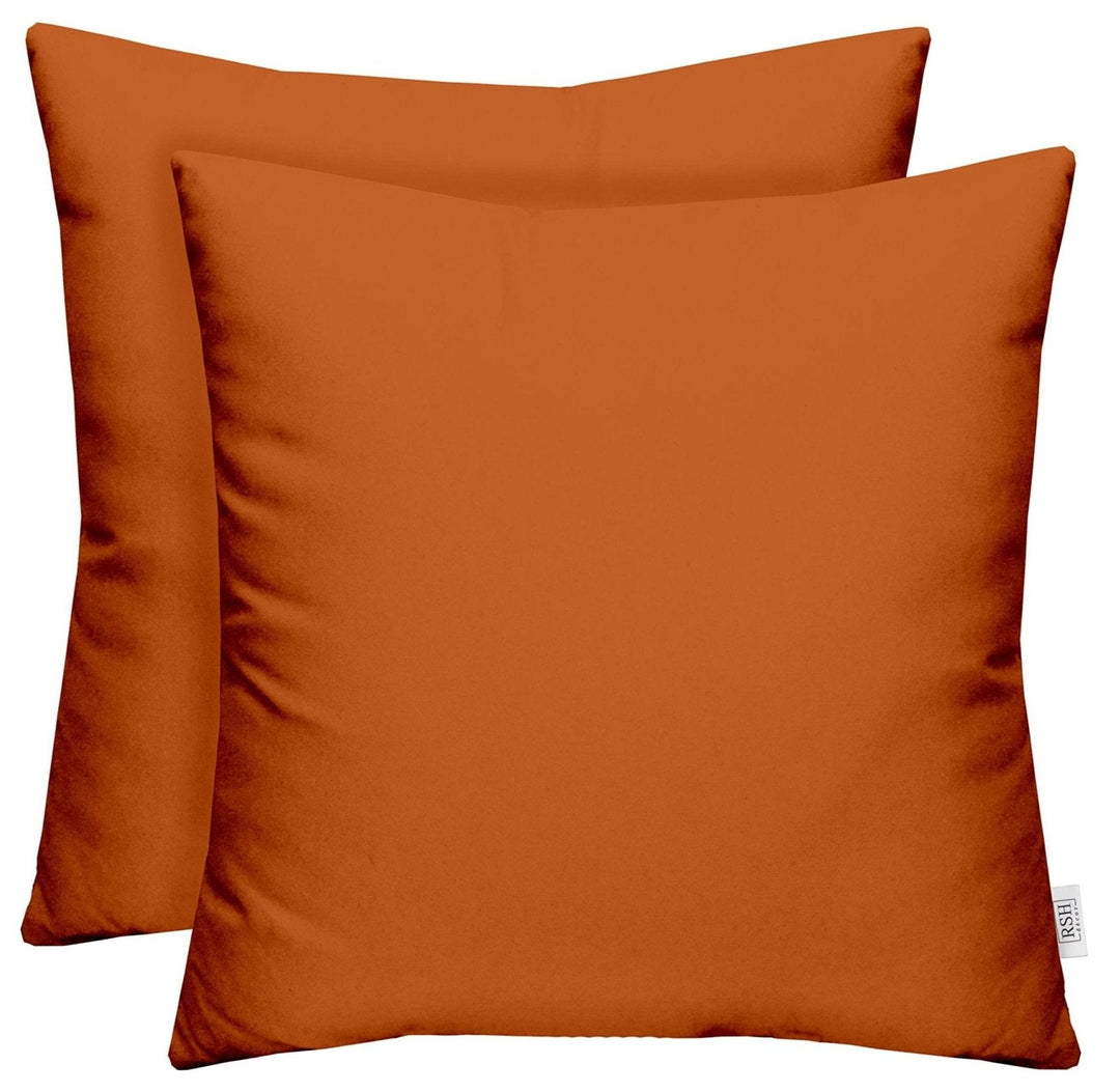 Set of 2 Throw Pillows | Square | Sunbrella Solids - RSH Decor