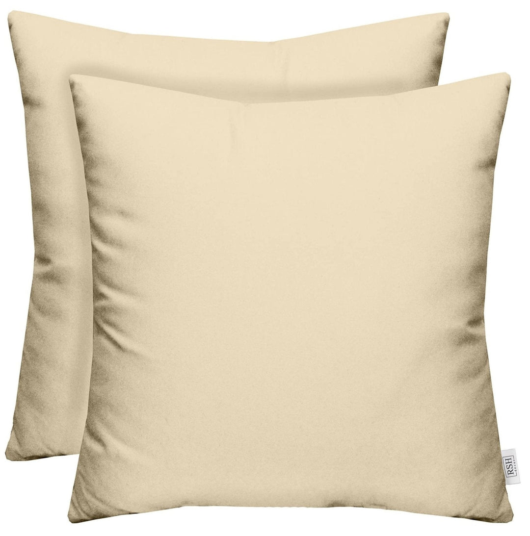 Set of 2 Throw Pillows | Square | Sunbrella Solids - RSH Decor