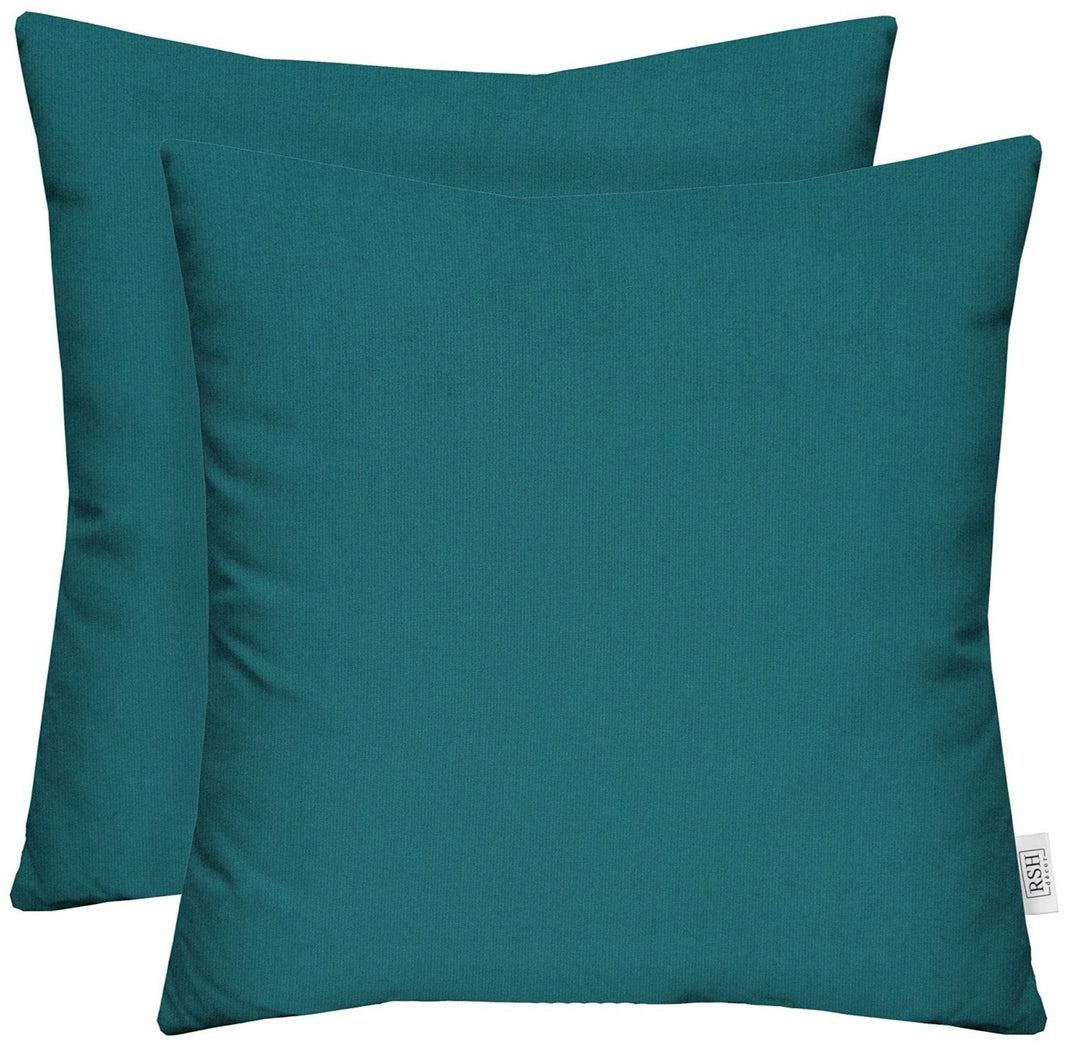 Set of 2 Throw Pillows | Square | Sunbrella Solids - RSH Decor