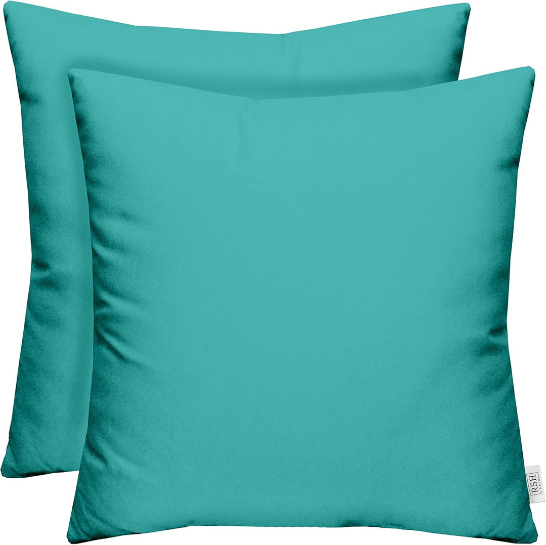 Set of 2 Throw Pillows | Square | Sunbrella Solids - RSH Decor