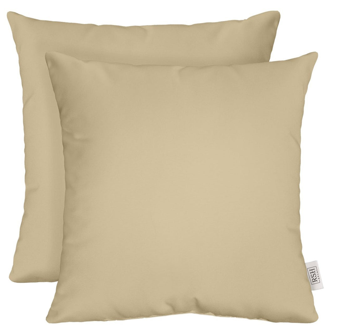 Set of 2 Throw Pillows | Square | Sunbrella Solids - RSH Decor