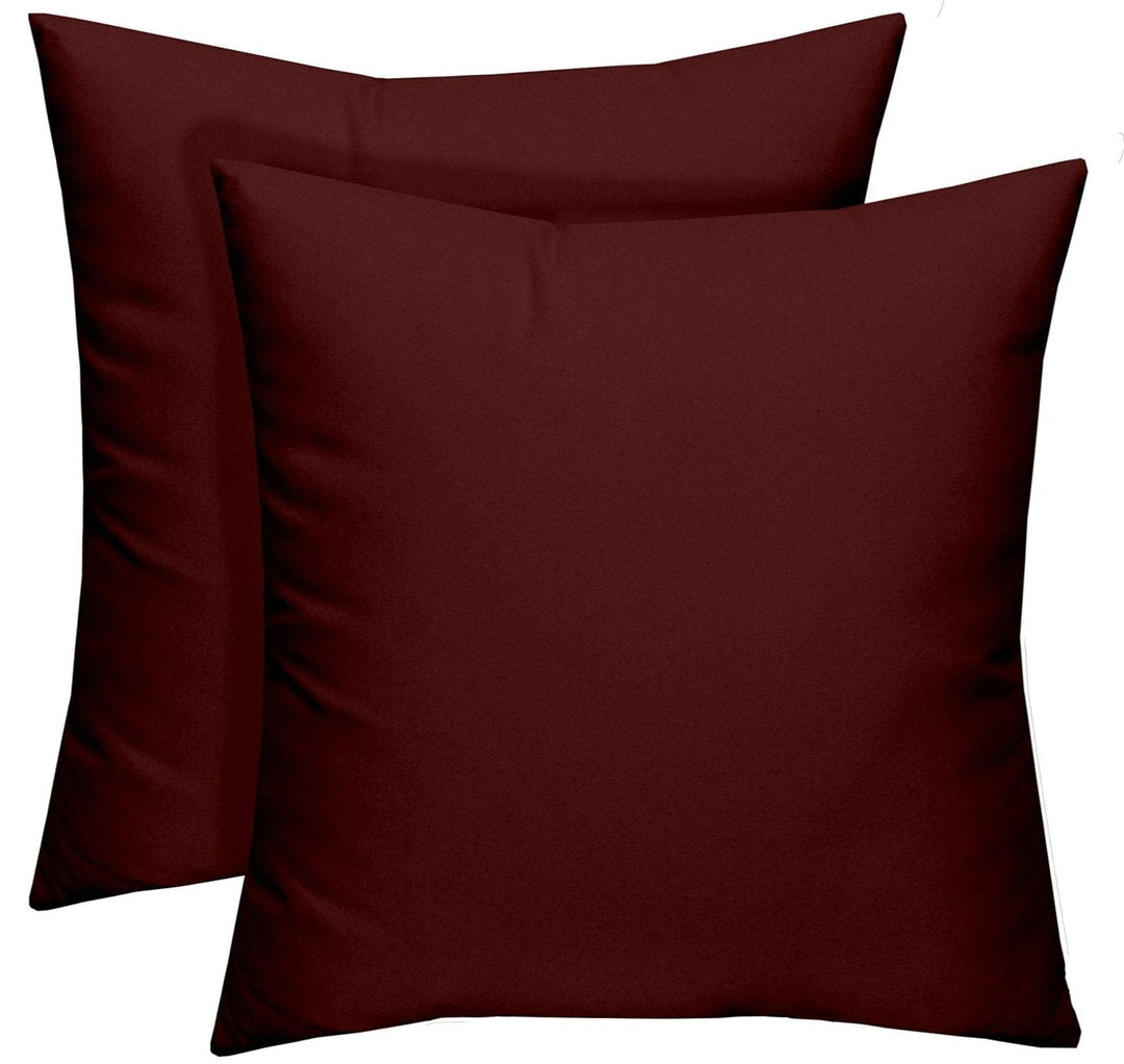 Set of 2 Throw Pillows | Square | Sunbrella Solids - RSH Decor