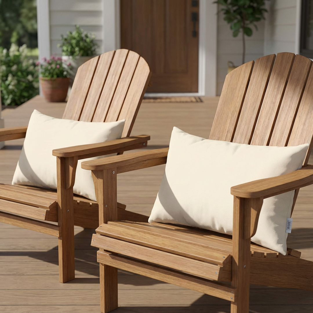 Set of 4 20" x 12" Lumbar Throw Pillows