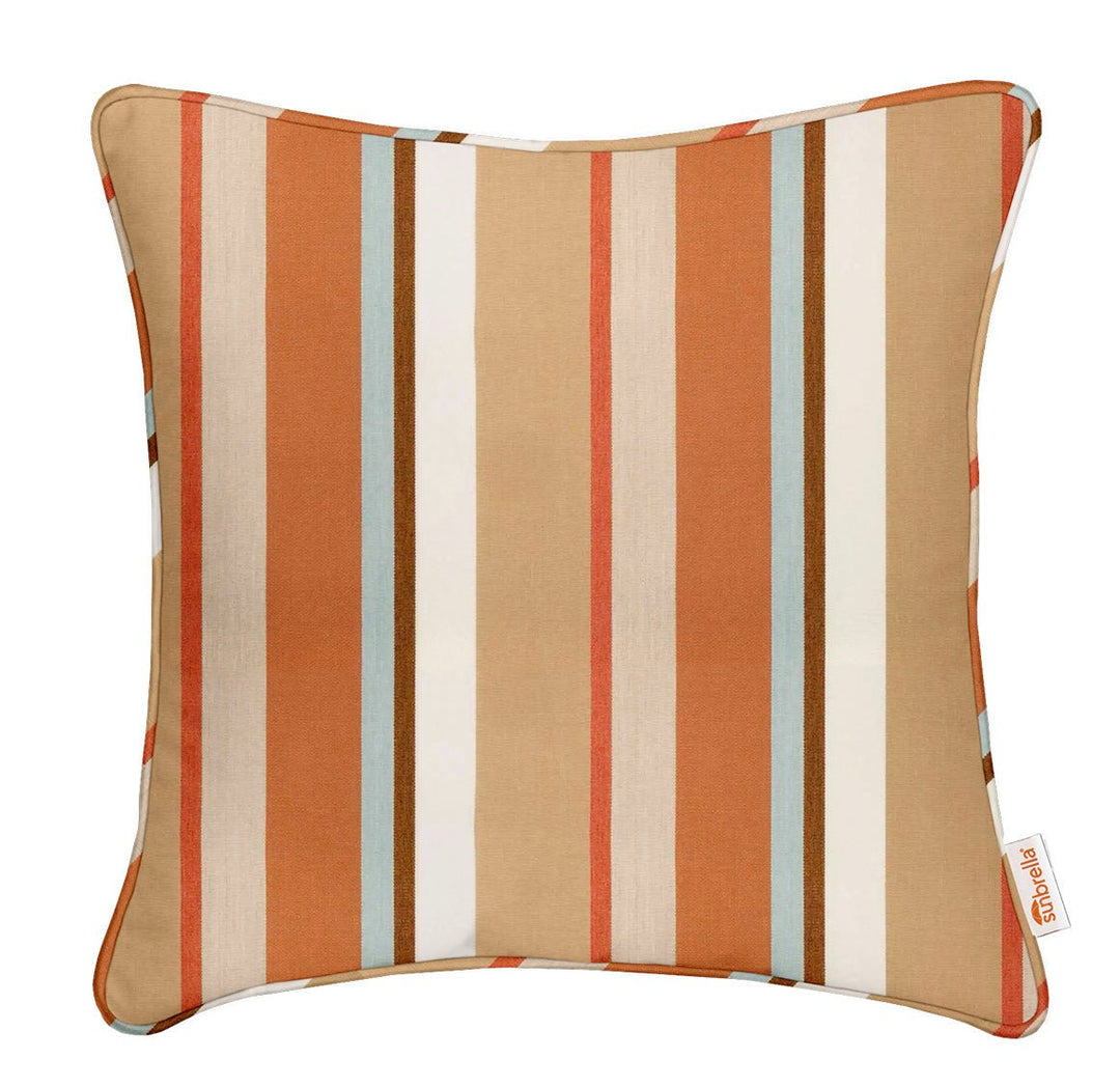 Sunbrella Beaming Designer Square Throw Pillow - RSH Decor