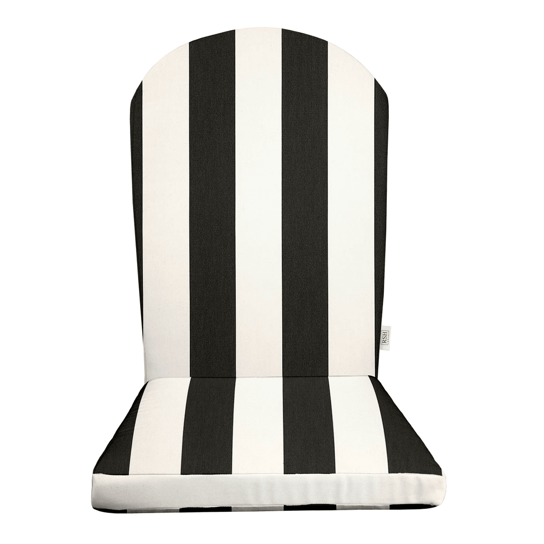 Sunbrella Cabana Stripes Foam Adirondack/Rocking Chair Cushion - RSH Decor