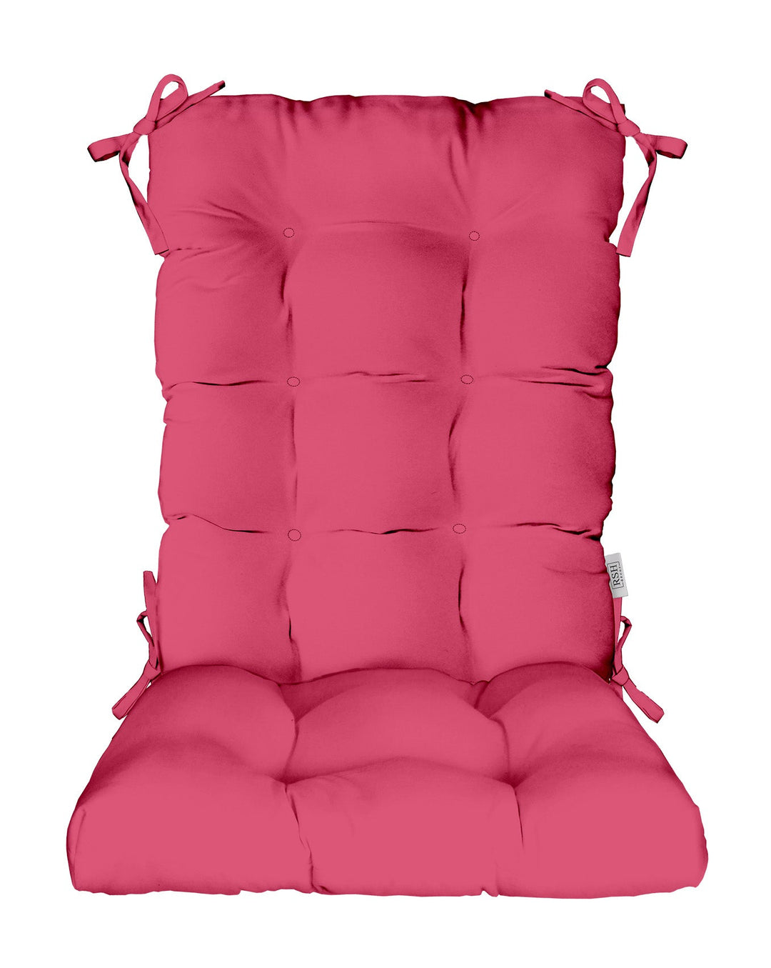 Sunbrella Canvas Hot Pink Rocking Chair Cushion - RSH Decor