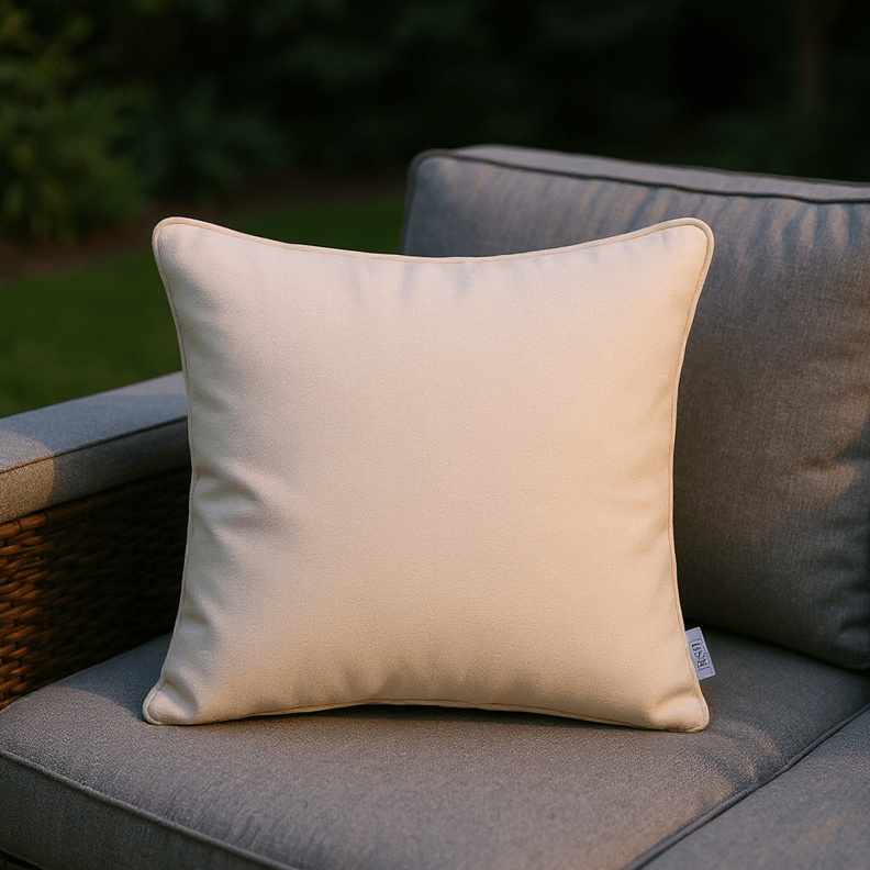 Sunbrella Cast Neutrals Square Throw Pillow - RSH Decor