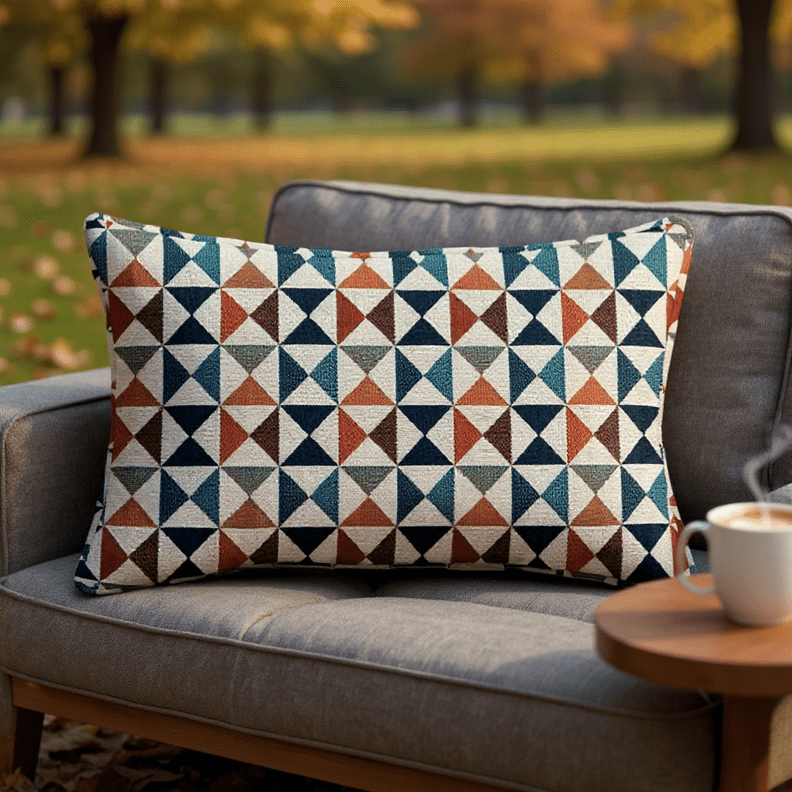 Sunbrella Designer Array Lumbar Throw Pillow - RSH Decor