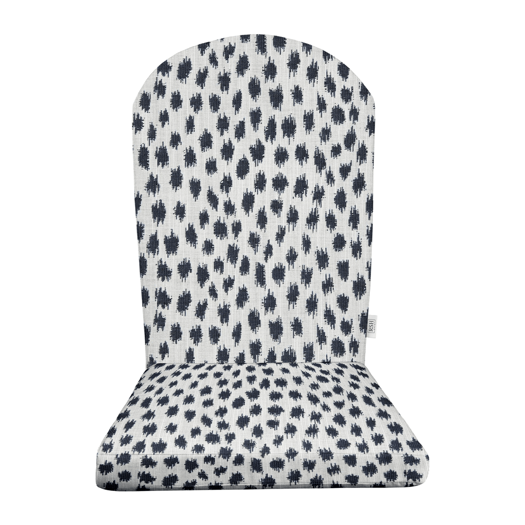 Sunbrella Designer Fusion Agra Indigo Foam Adirondack/Rocking Chair Cushion - RSH Decor
