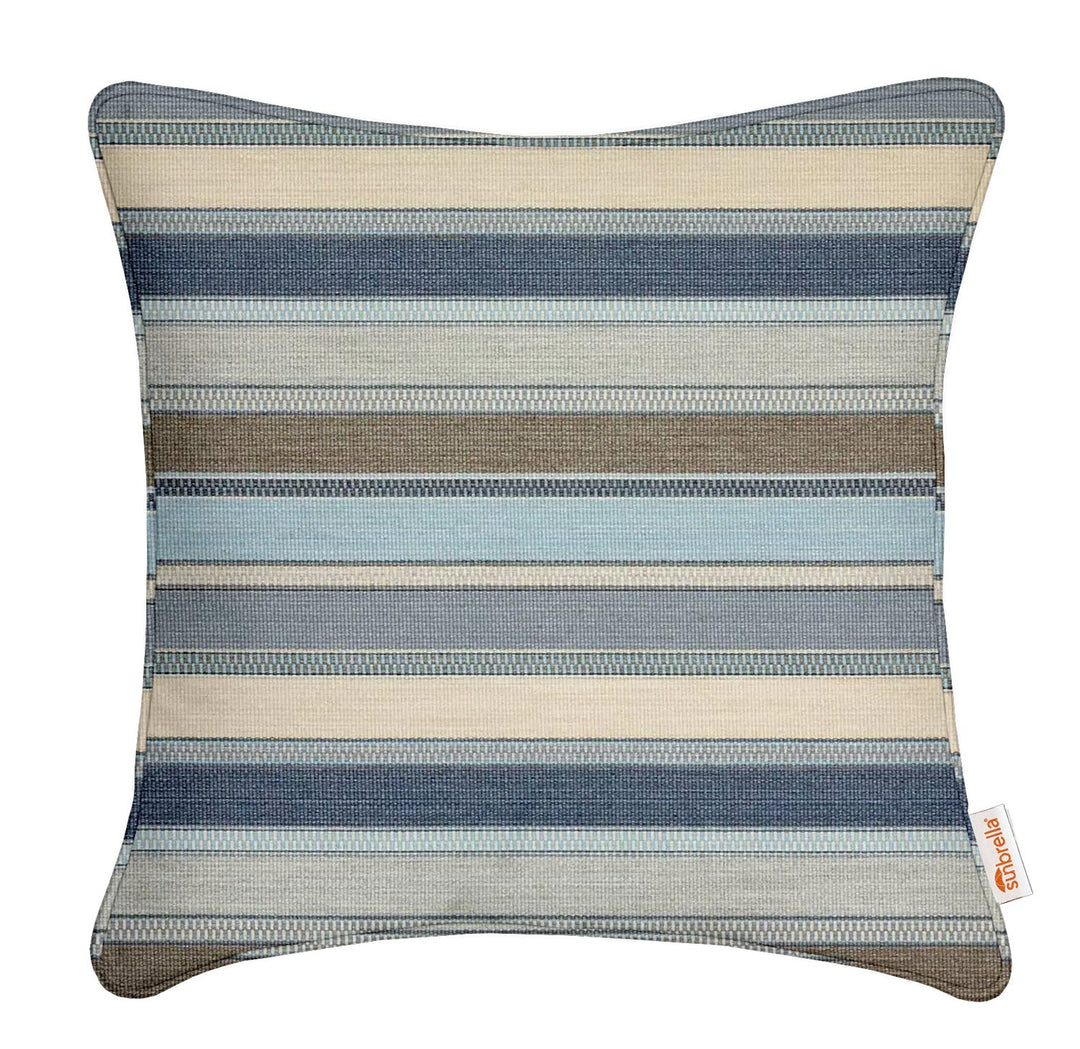 Sunbrella Designer Fusion Ascend Square Throw Pillow - RSH Decor