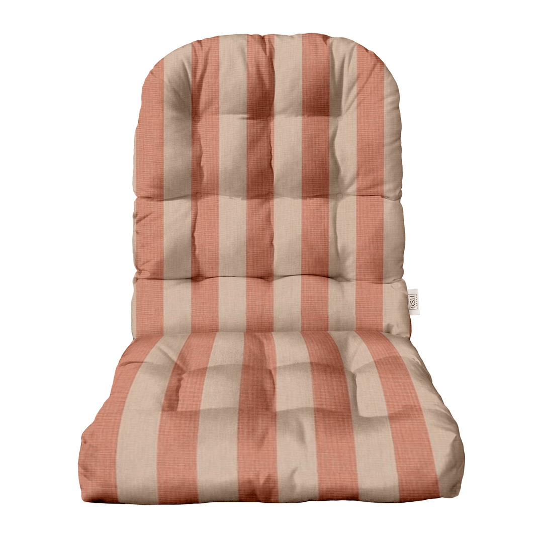 Sunbrella Designer Fusion Expressive Blush Tufted Adirondack Chair Cushion - RSH Decor