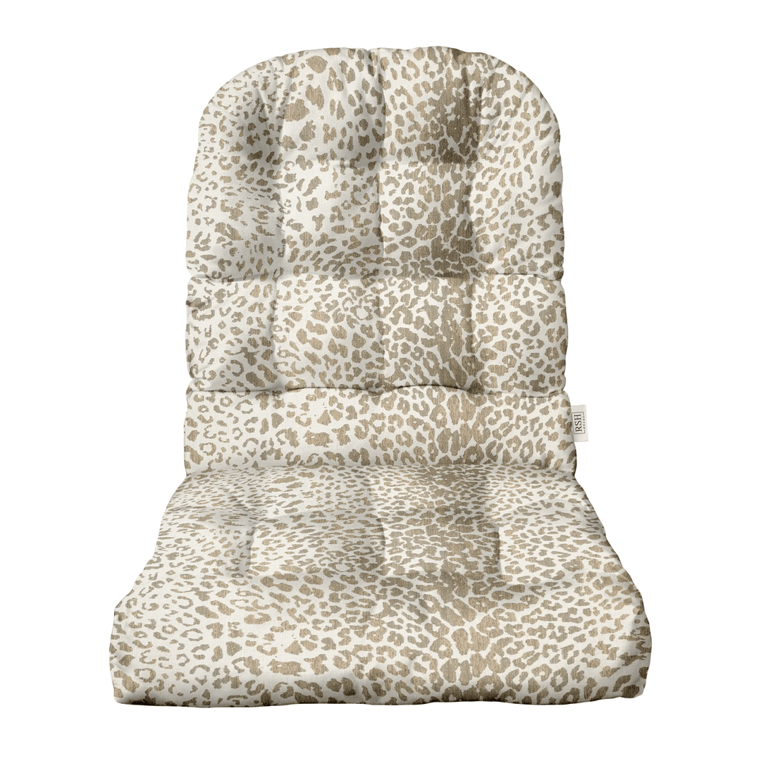 Sunbrella Designer Fusion Instinct Dune Tufted Adirondack Chair Cushion - RSH Decor