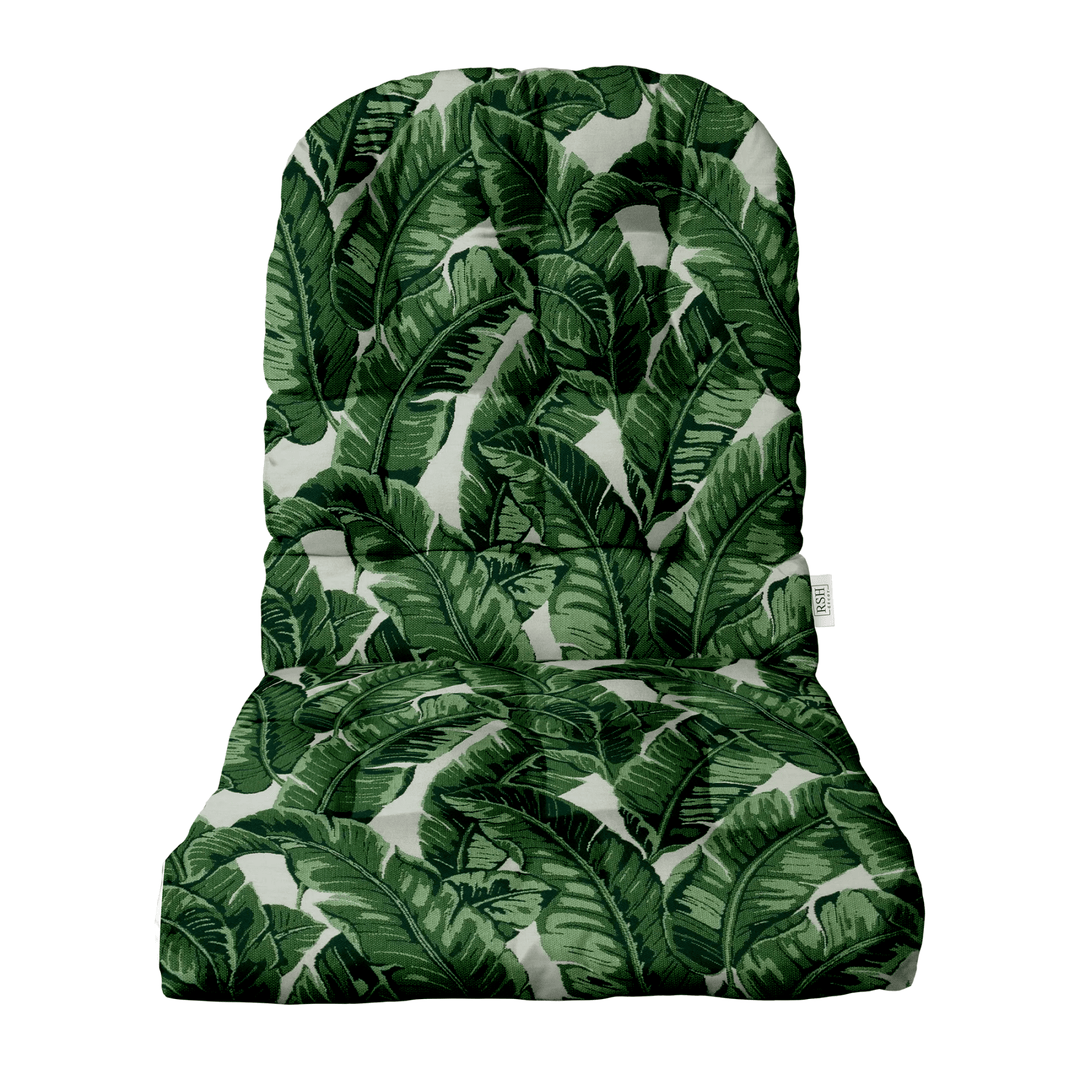 Sunbrella Designer Fusion Jungle Tropics Tufted Adirondack Chair Cushion - RSH Decor