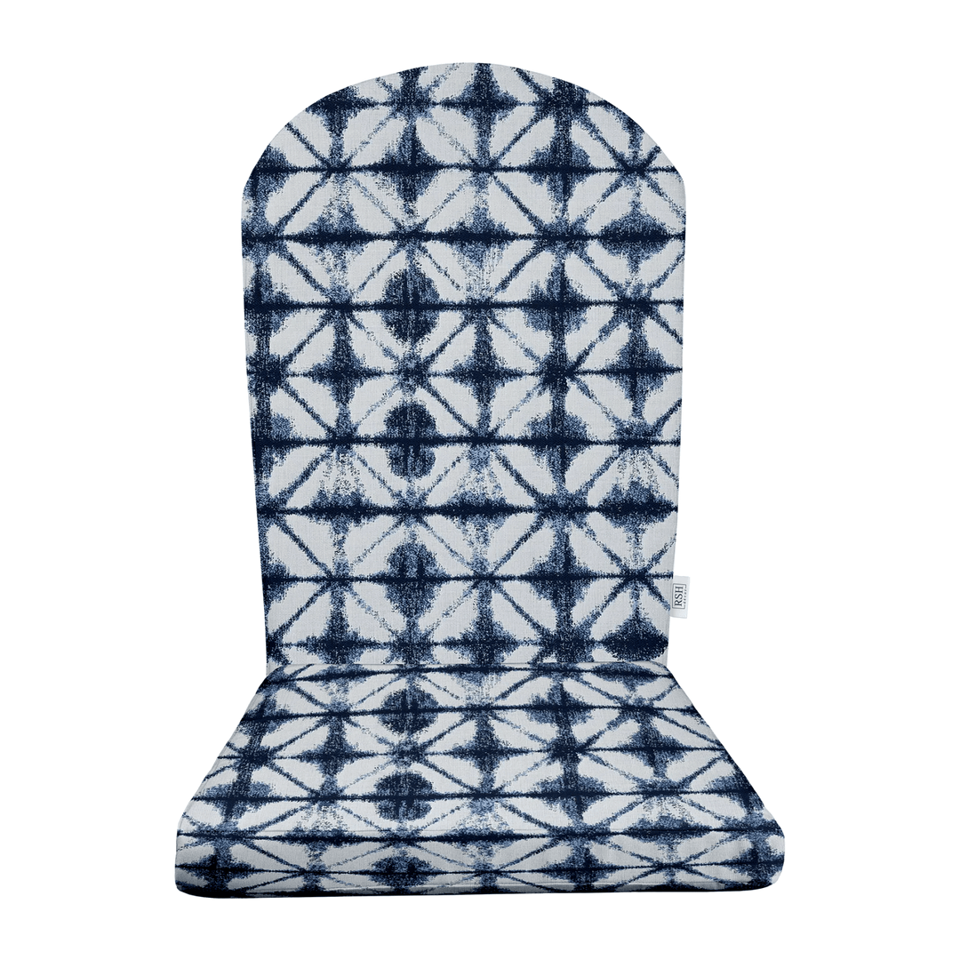 Sunbrella Designer Fusion Midori Indigo Foam Adirondack/Rocking Chair Cushion - RSH Decor