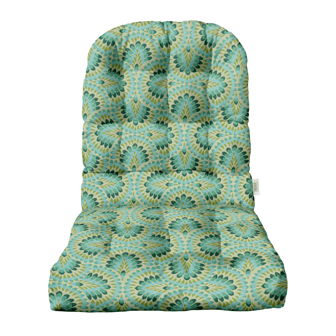 Sunbrella Designer Fusion Plume Tufted Adirondack Chair Cushion - RSH Decor