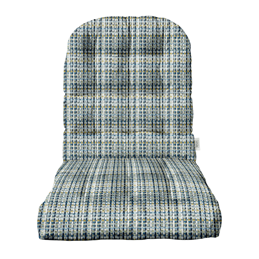 Sunbrella Designer Fusion Principle Tufted Adirondack Chair Cushion - RSH Decor