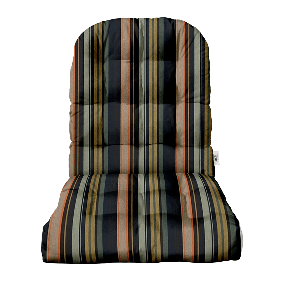 Sunbrella Designer Fusion Tradition Aspen Tufted Adirondack Chair Cushion - RSH Decor