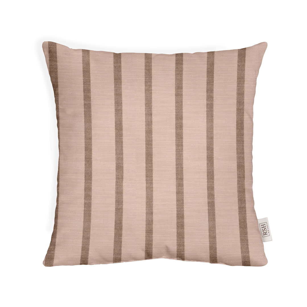 Sunbrella Designer Unwind Stripes Square Throw Pillow - RSH Decor