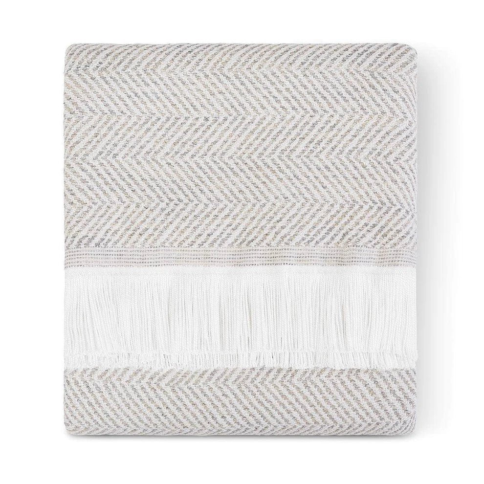 Sunbrella® Herringbone Indoor Outdoor Throw - RSH Decor