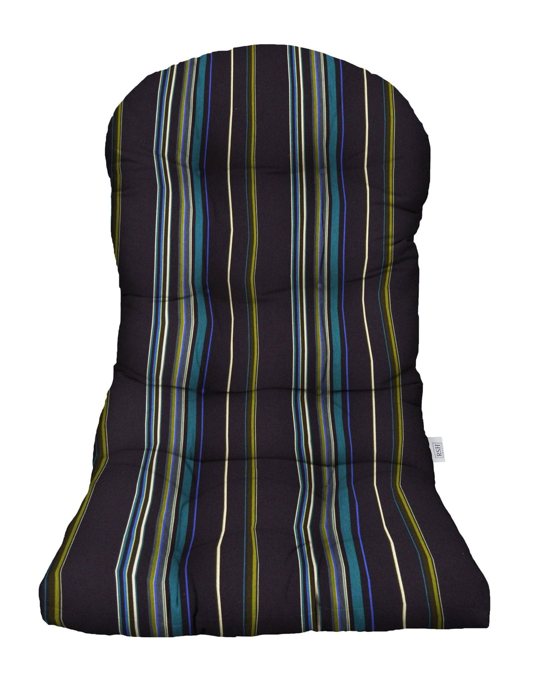 Tufted Adirondack Cushion | 42.5" H x 21" W | Sunbrella Performance Fabric | Sunbrella Stanton Lagoon - RSH Decor