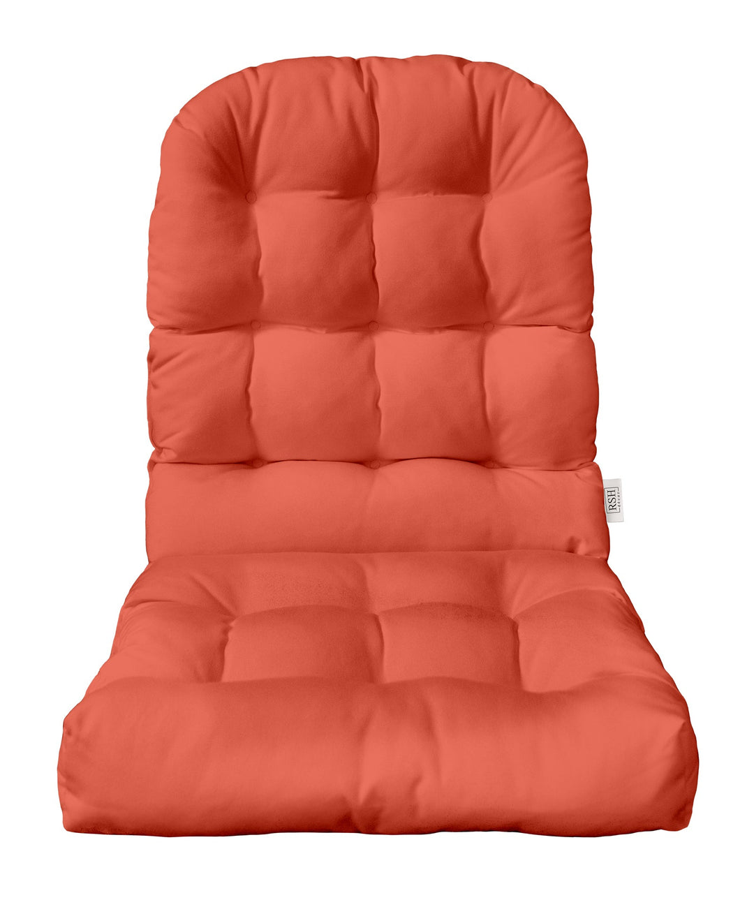 Tufted Adirondack/Rocking Chair Cushion | Sunbrella Solids - RSH Decor