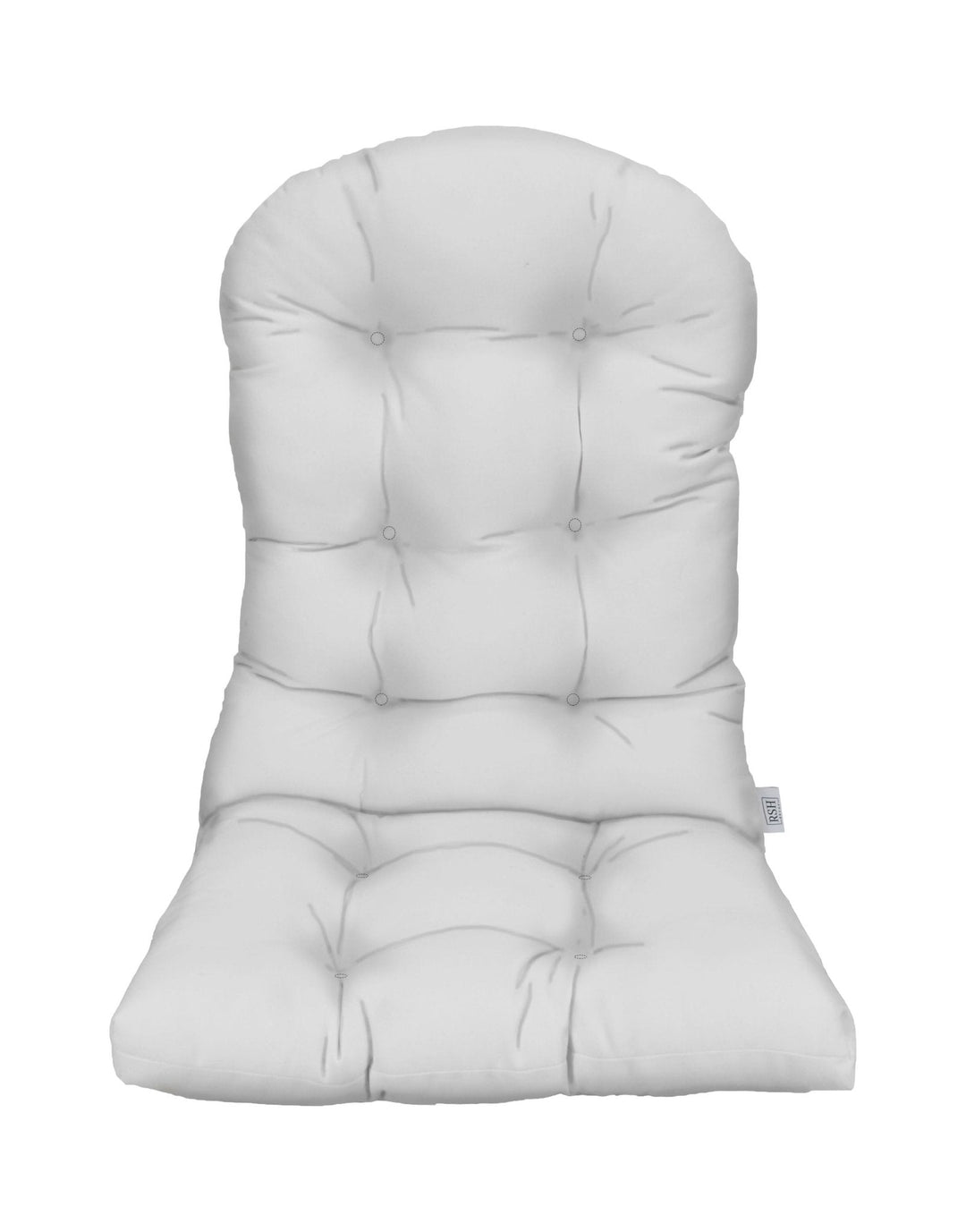 Tufted Adirondack/Rocking Chair Cushion | Sunbrella Solids - RSH Decor