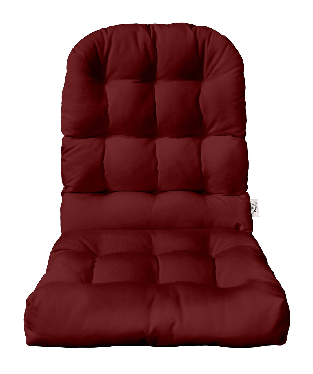 Tufted Adirondack/Rocking Chair Cushion | Sunbrella Solids - RSH Decor