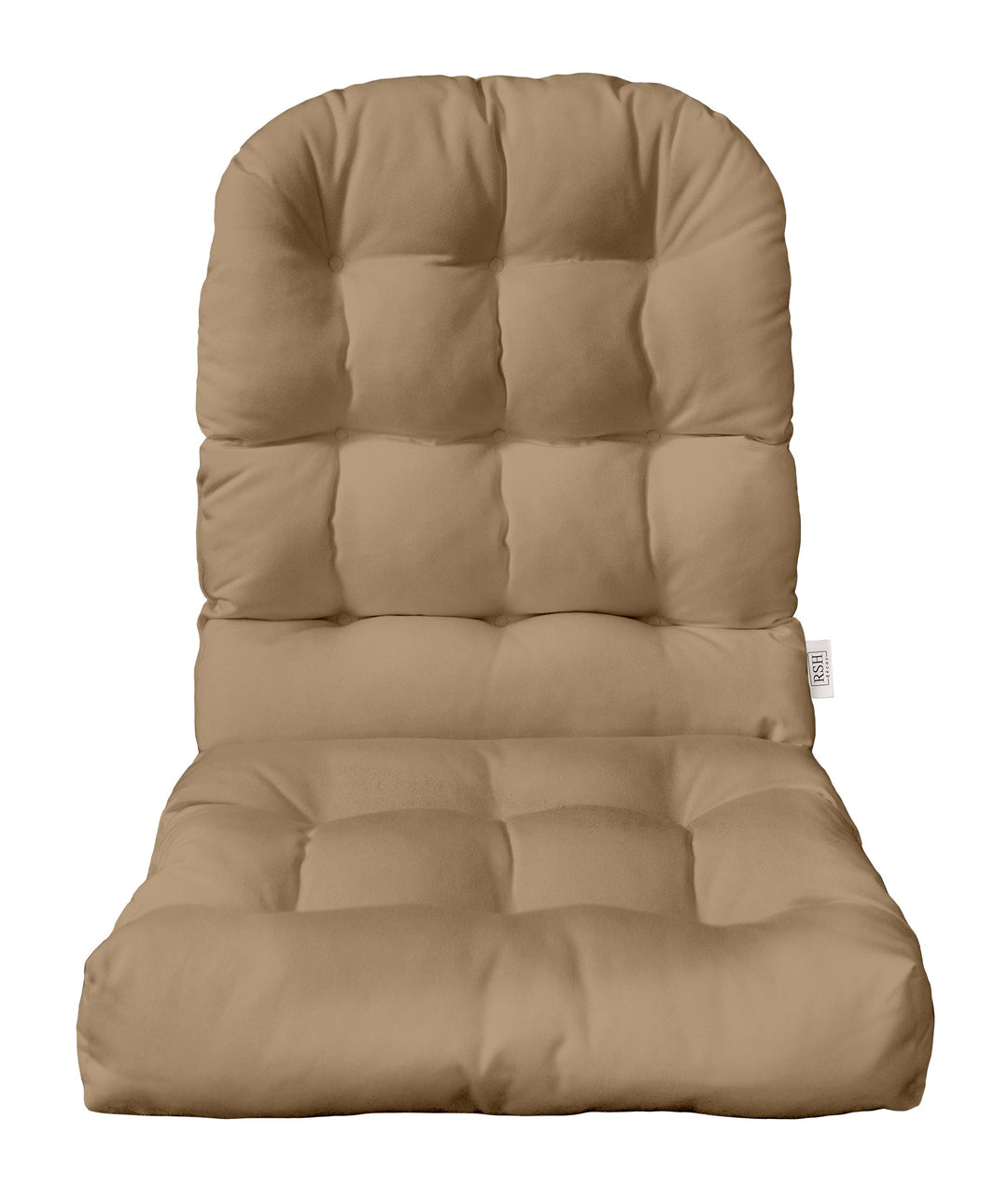 Tufted Adirondack/Rocking Chair Cushion | Sunbrella Solids - RSH Decor