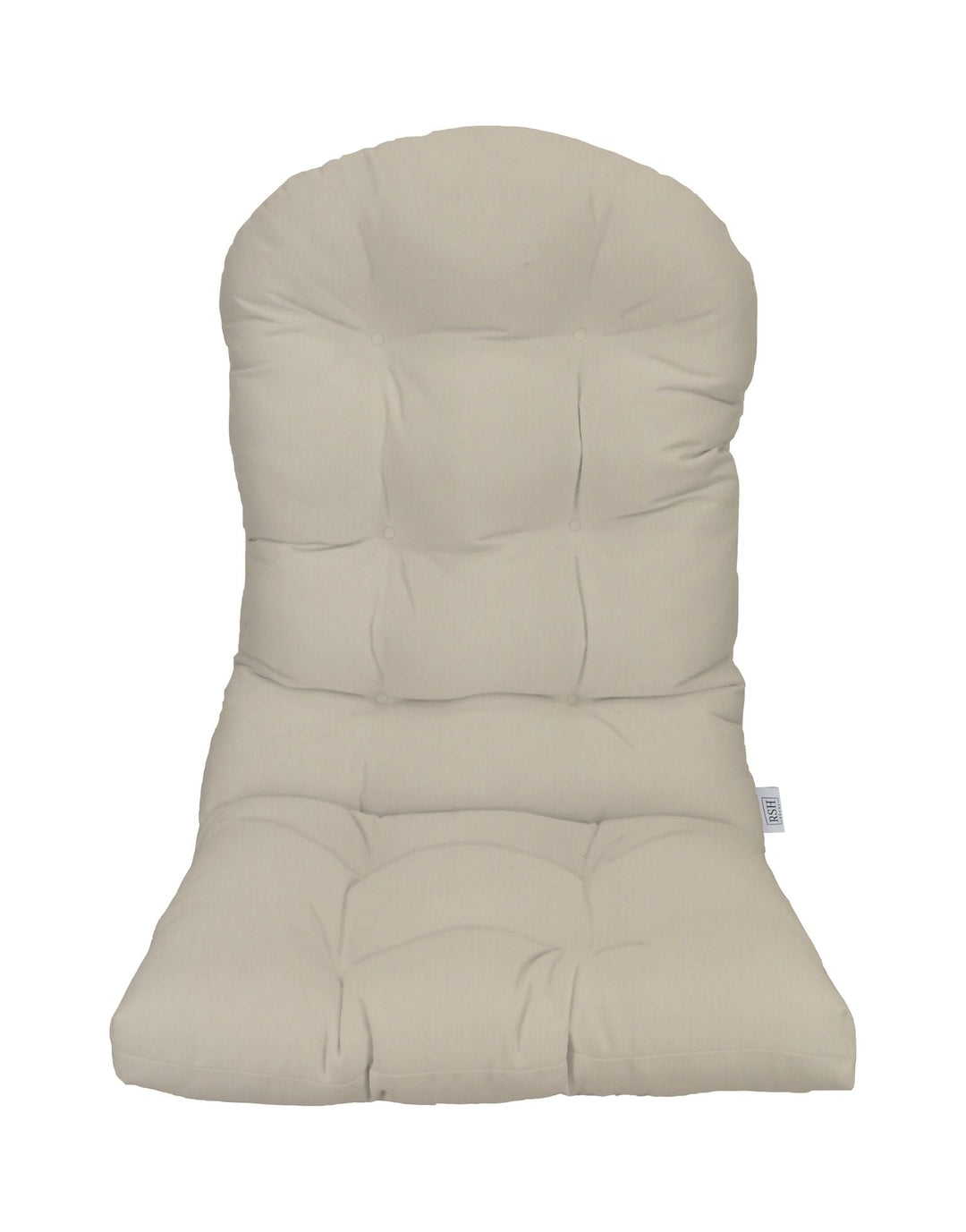 Tufted Adirondack/Rocking Chair Cushion | Sunbrella Solids - RSH Decor