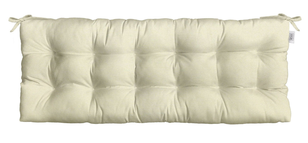 Tufted Bench Cushion with Ties | Sunbrella Solids - RSH Decor