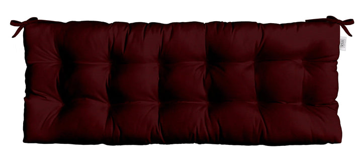 Tufted Bench Cushion with Ties | Sunbrella Solids - RSH Decor