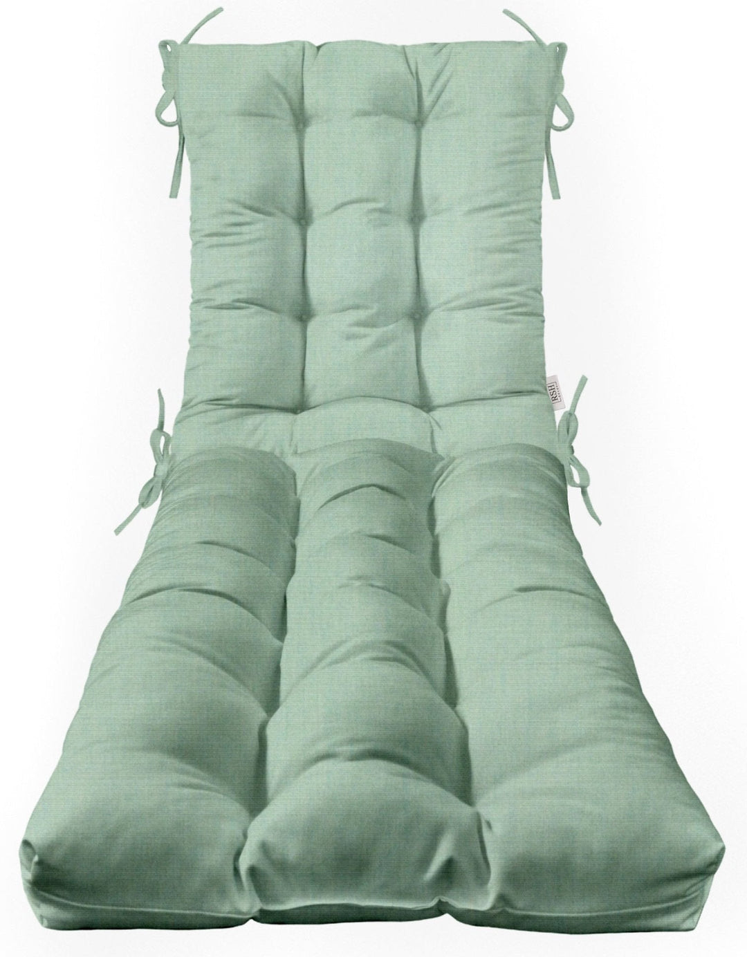 Tufted Chaise Lounge Chair Cushion | Sunbrella Solids - RSH Decor