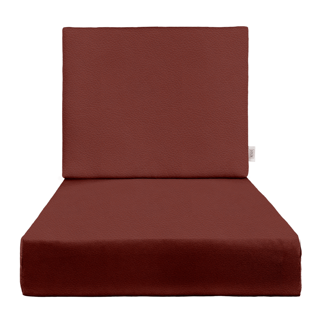 Ultraleather® Brisa Forecast Deep Seating Foam Back Chair Cushion Set - RSH Decor