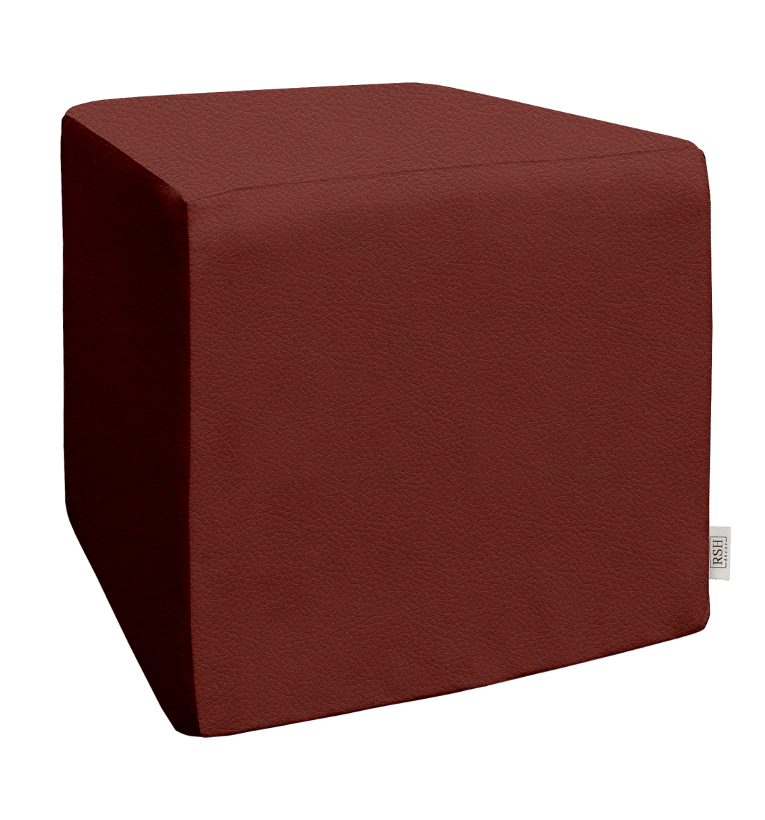 Ultraleather® Brisa Forecast Square Pouf/Cube - RSH Decor