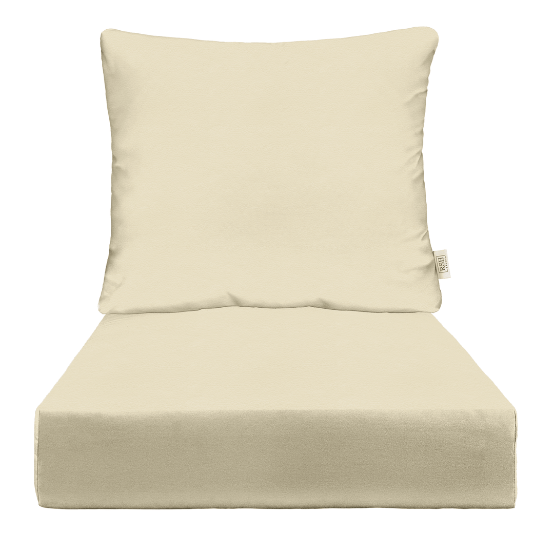 Ultraleather® Coast Deep Seating Pillow Back Chair Cushion Set - RSH Decor