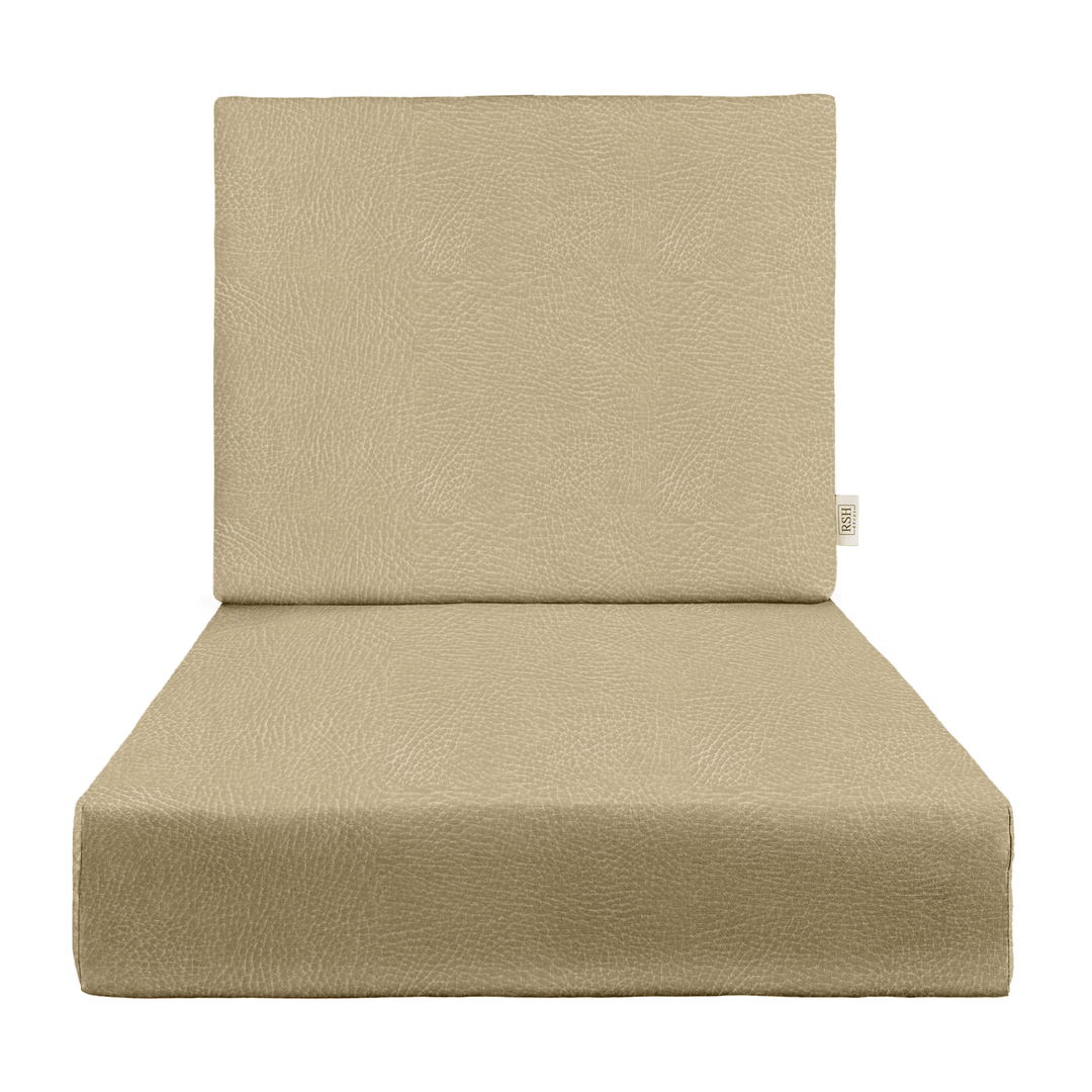 Ultraleather® Summit Deep Seating Foam Back Chair Cushion Set - RSH Decor