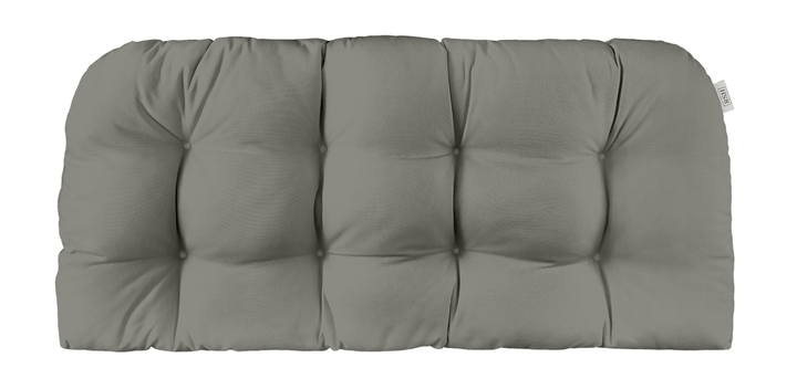 Wicker Loveseat Cushion | Tufted | Sunbrella Basics - RSH Decor