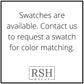 Tufted Bench Cushion with Ties, 51" x 18", Solid Colors