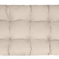 Tufted Bench Cushion with Ties, 38" x 18", Solid Colors