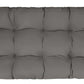 Tufted Bench Cushion with Ties, 44" x 18", Solids