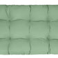 Tufted Bench Cushion with Ties, 38" x 18", Solid Colors