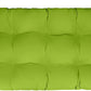 Tufted Bench Cushion with Ties, 38" x 18", Solid Colors