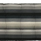 Tufted Bench Cushion with Ties, 72" x 18", Plaids & Stripes