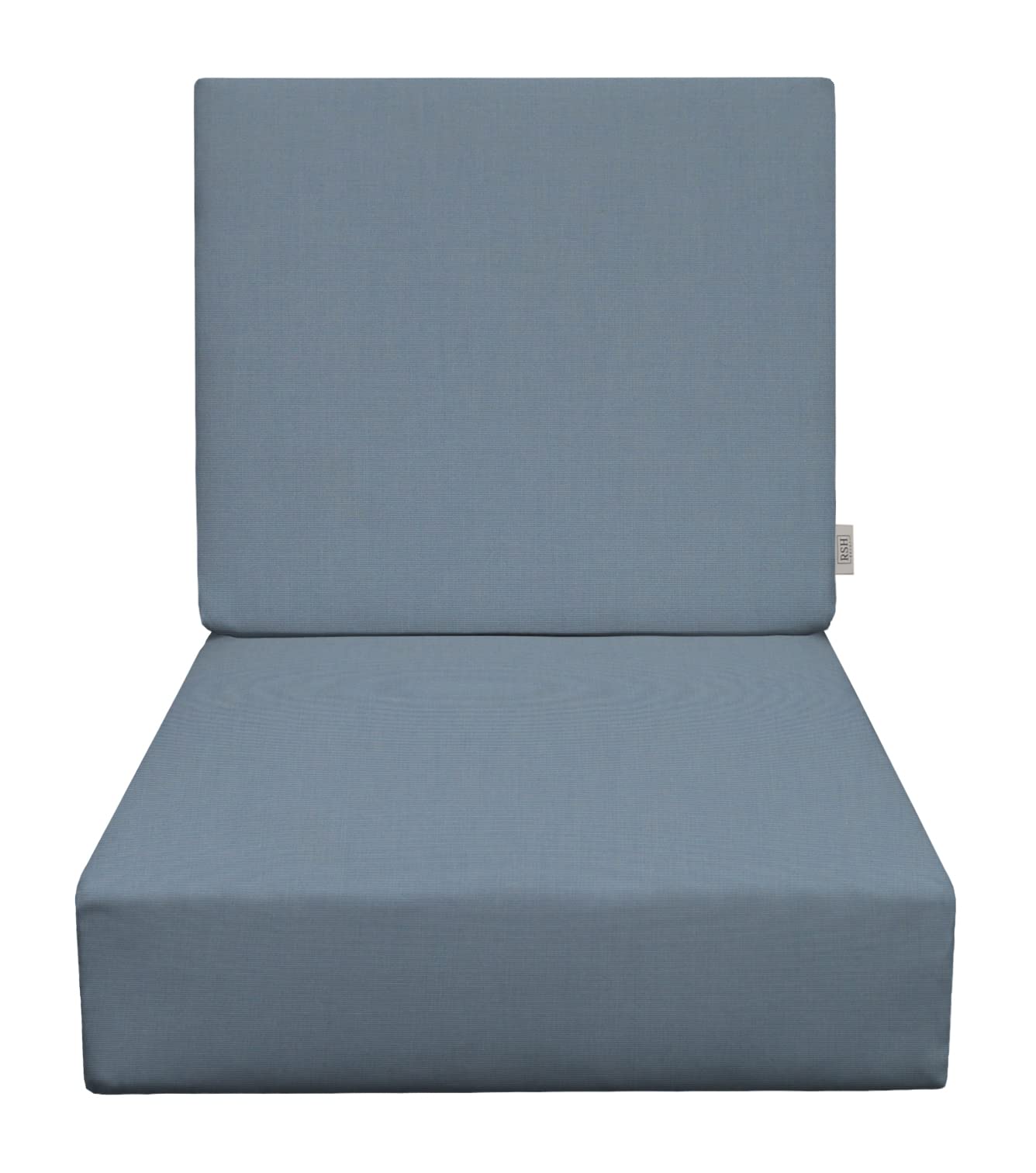 Deep Seating Foam Back Chair Cushion Set 23