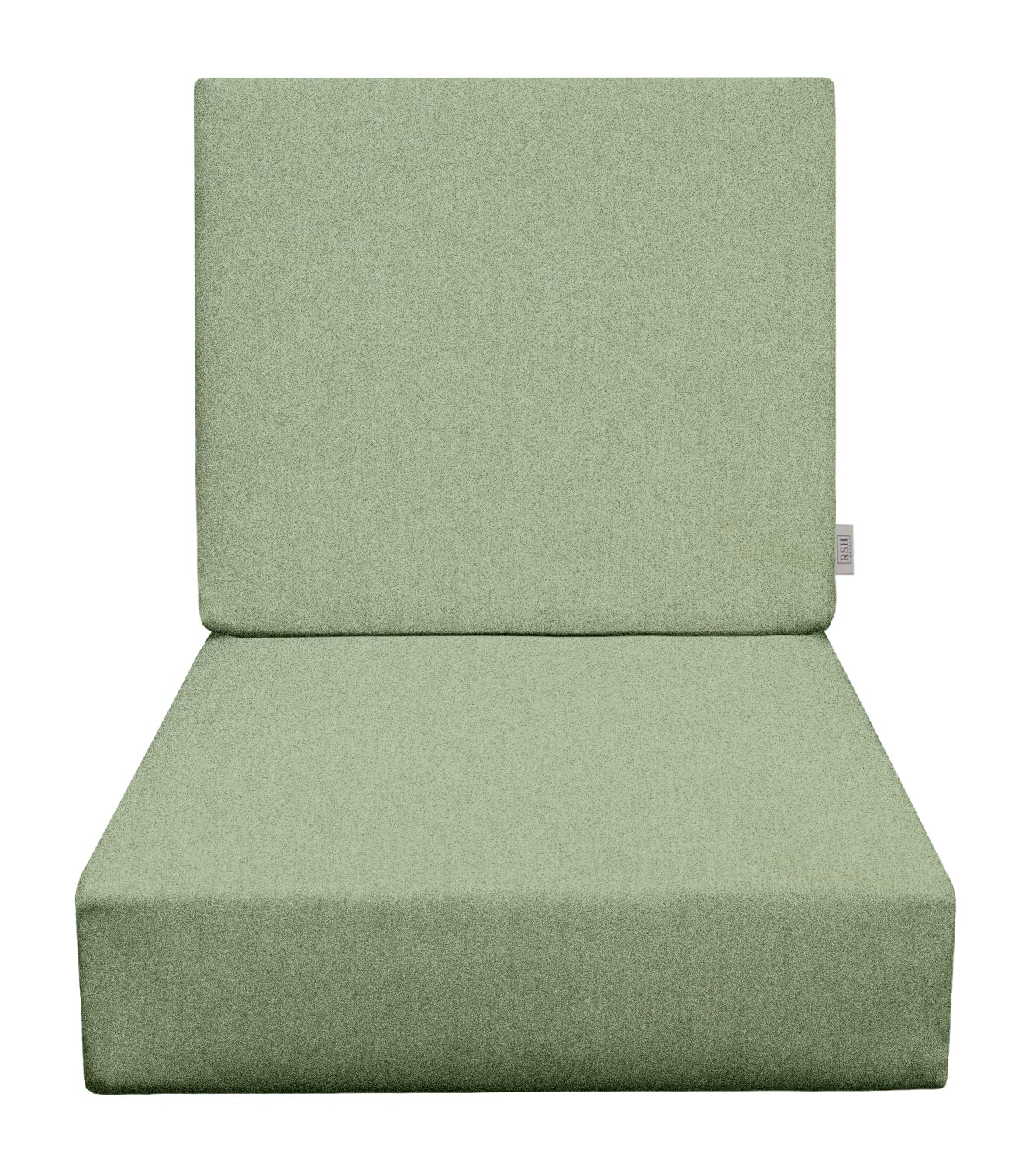 Deep Seating Foam Back Chair Cushion Set 24