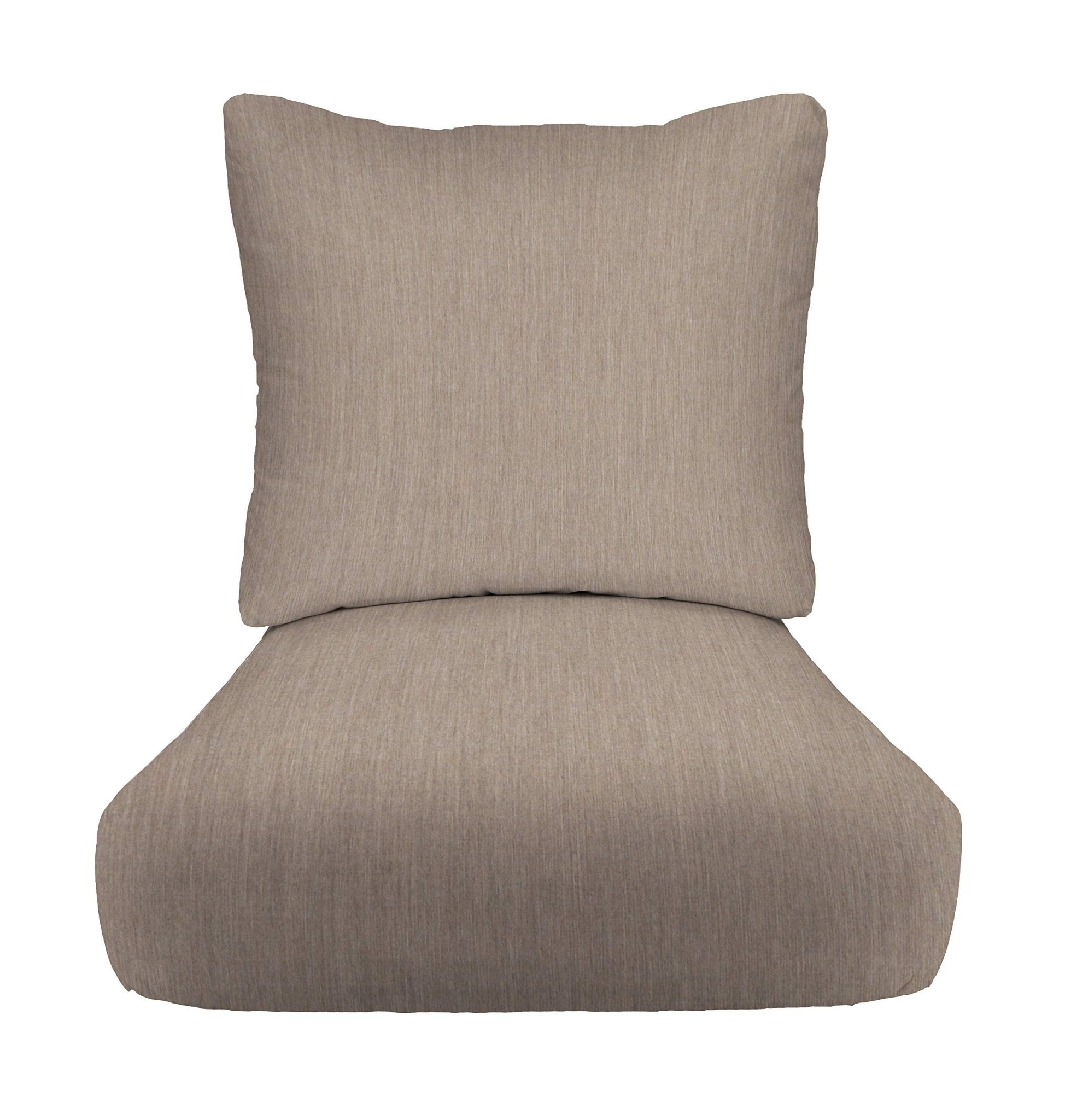 Outdoor deep discount seat back cushions