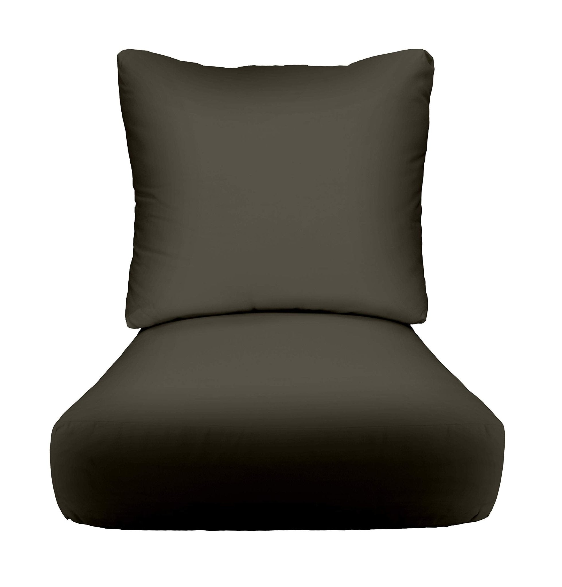 Deep seat back shop cushion