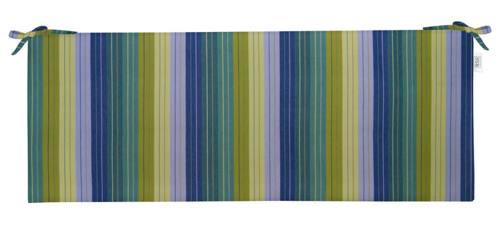 Foam Bench Cushion with Ties, 36" x 14" x 3", Sunbrella Patterns - RSH Decor